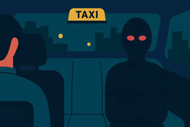zatsugaku urban legend creepy taxi driver at night