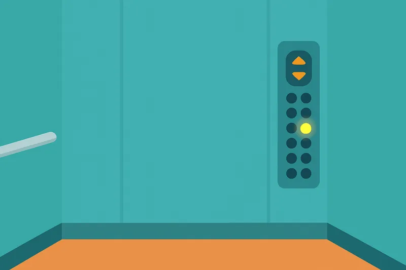 zatsugaku urban legend elevator button lit