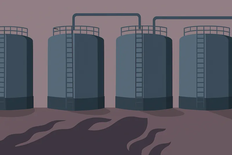 zatsugaku urban legend industrial tanks