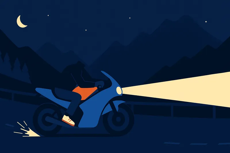 zatsugaku urban legend night motorcycle ride