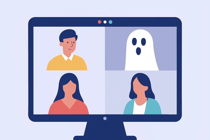 zatsugaku urban legend online meeting with ghost
