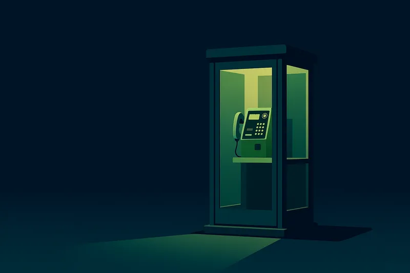 zatsugaku urban legend payphone in darkness