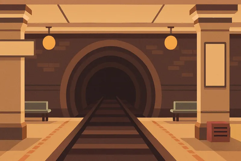 zatsugaku urban legend subway station tunnel