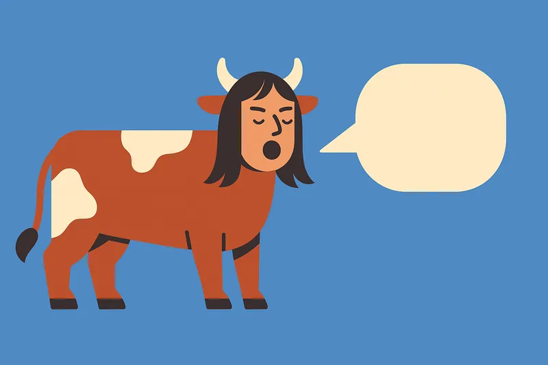 zatsugaku urban legend talking cow