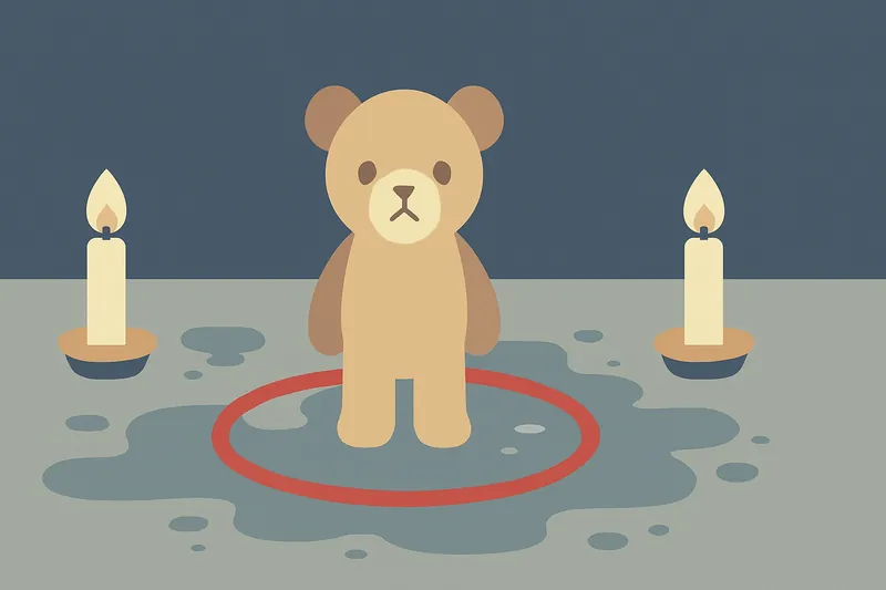 zatsugaku urban legend teddy bear candle circle