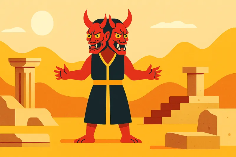 zatsugaku urban legend two headed demon in ruins