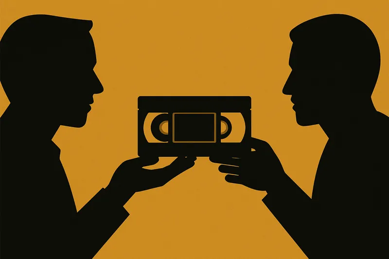 zatsugaku urban legend two people sharing vhs tape