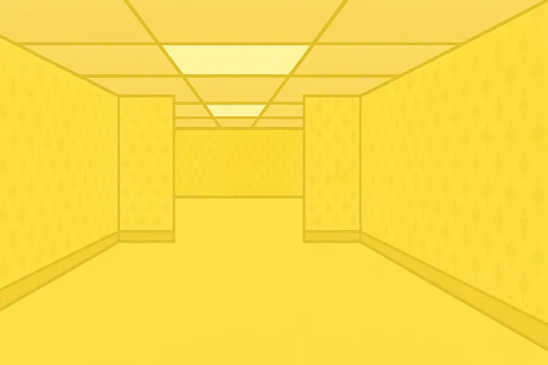zatsugaku urban legend yellow hallway empty room
