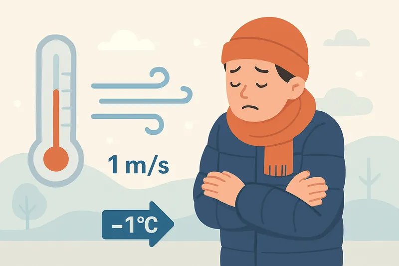 zatsugaku weather cold person with thermometer and wind