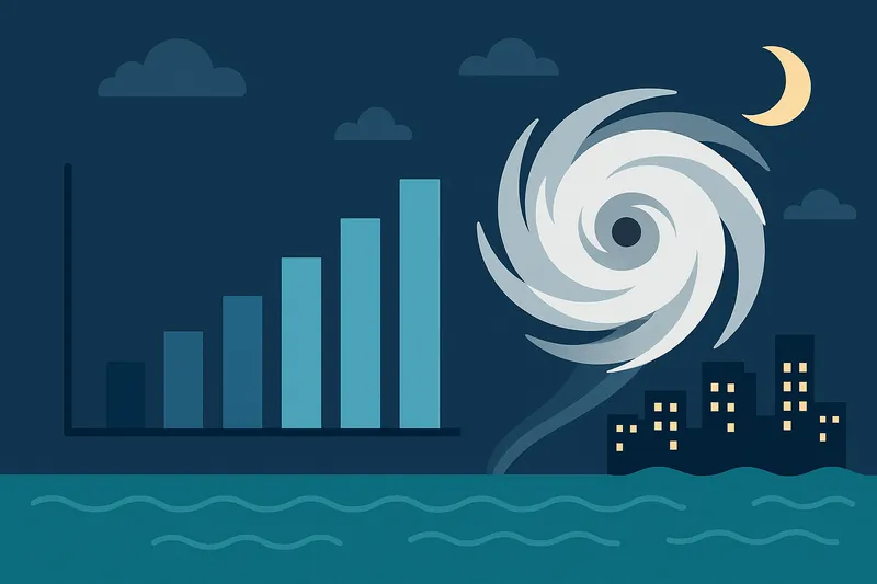 zatsugaku weather hurricane bars city night