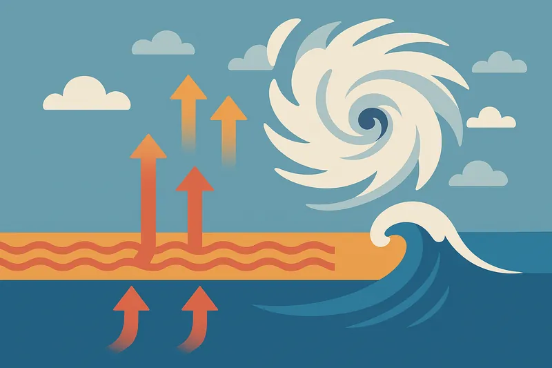 zatsugaku weather hurricane formation diagram