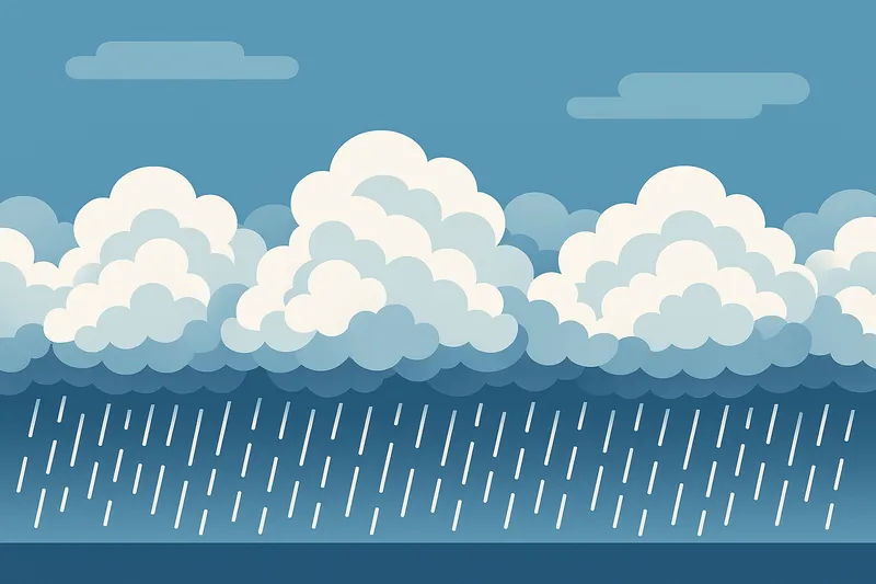 zatsugaku weather rainy clouds