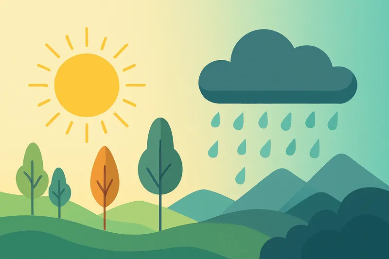 zatsugaku weather sun and rain