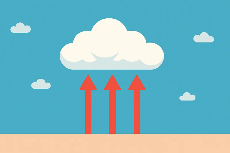 zatsugaku weather upward arrows to cloud