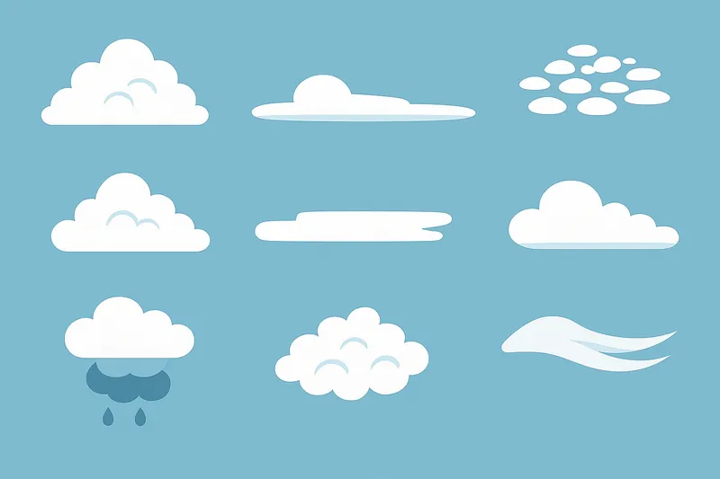 zatsugaku weather various cloud types