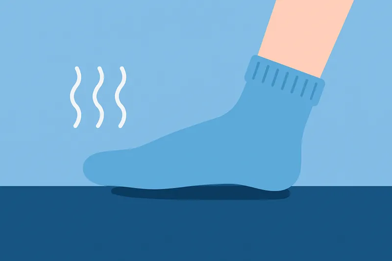 zatsugaku winter blue sock steam