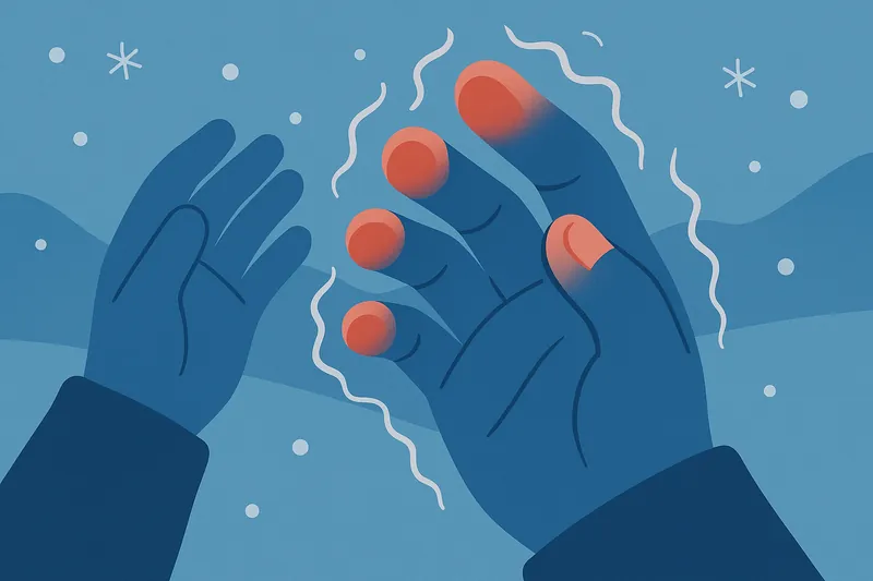 zatsugaku winter cold hands