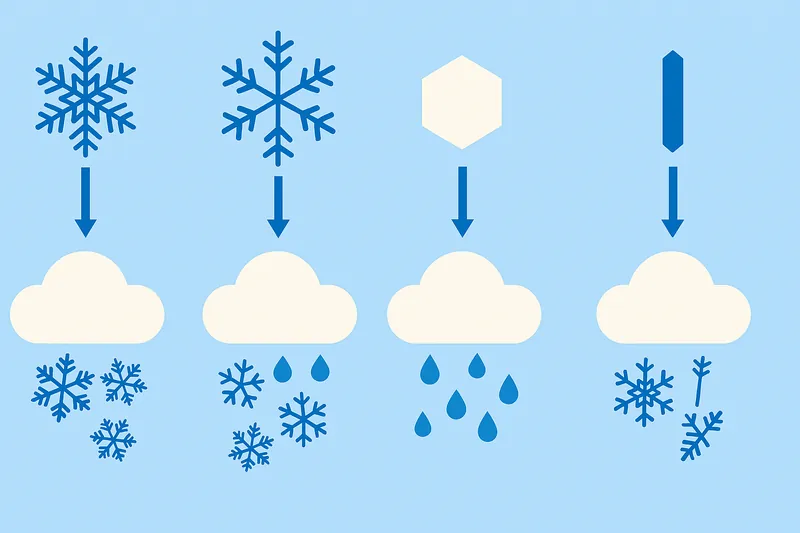 zatsugaku winter precipitation types