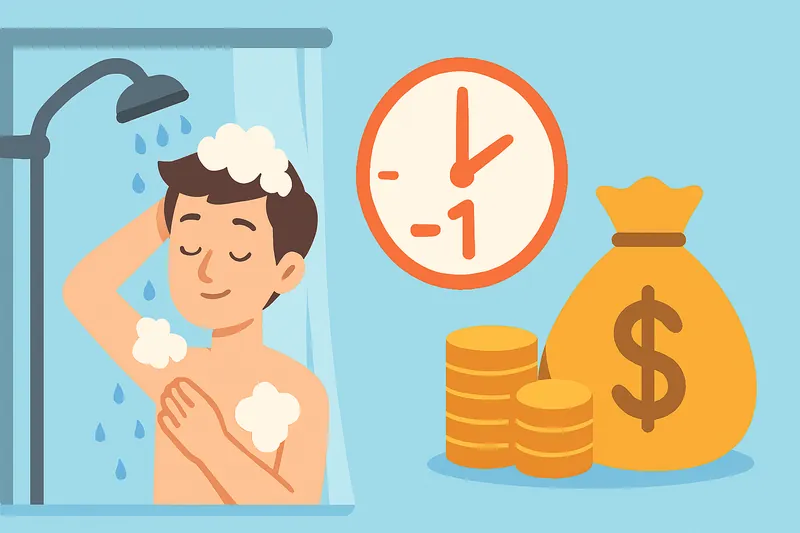 zatsugaku winter shower time is money