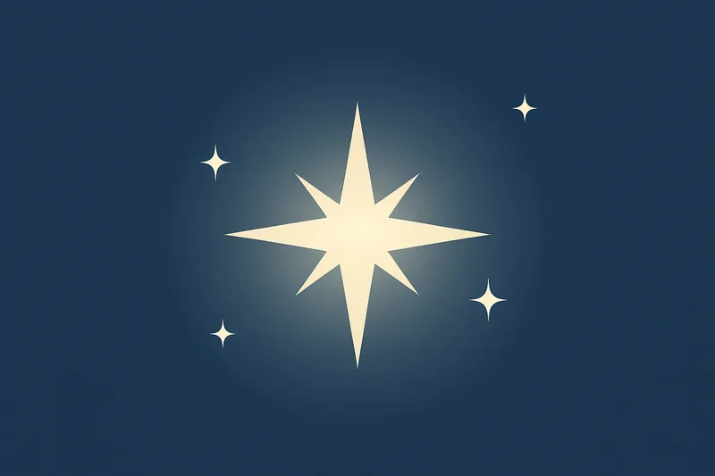 zatsugaku winter star glowing in dark sky