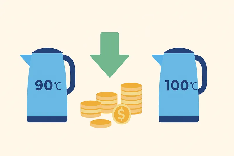 zatsugaku winter boiling water at different temperatures with coins
