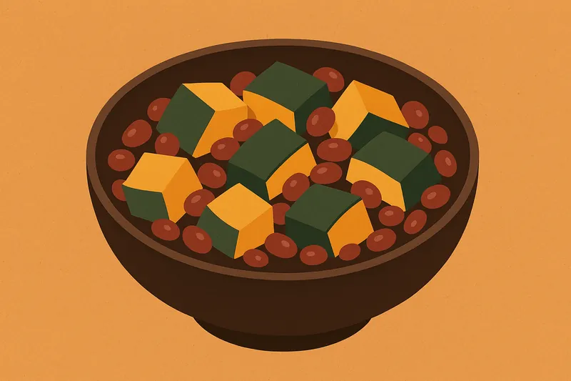 zatsugaku winter kabocha nimono