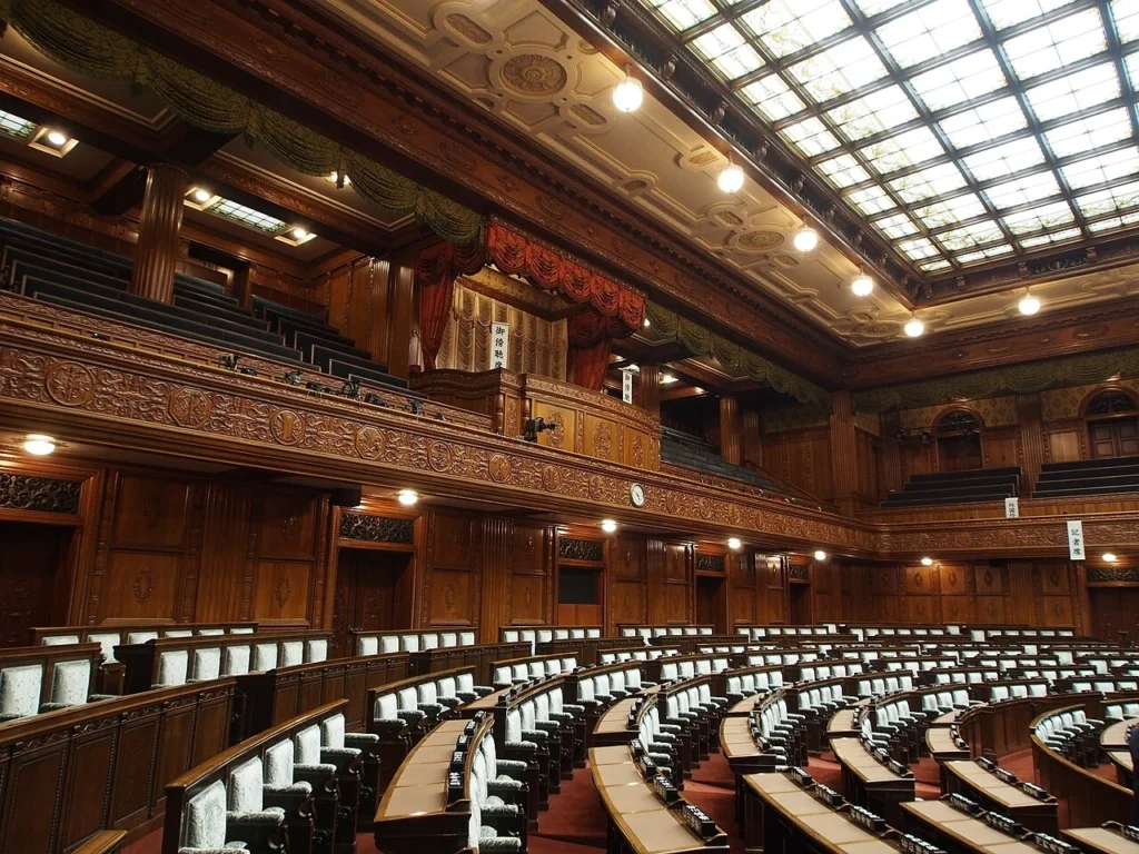 国会議事堂の本会議場