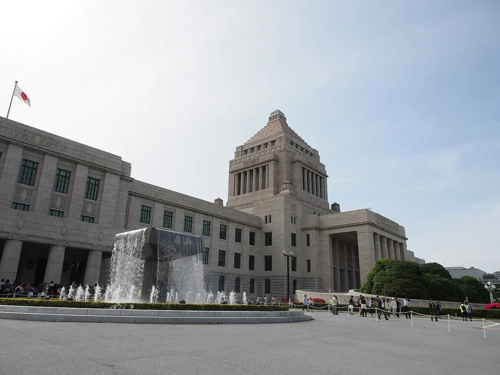 国会議事堂の中央塔