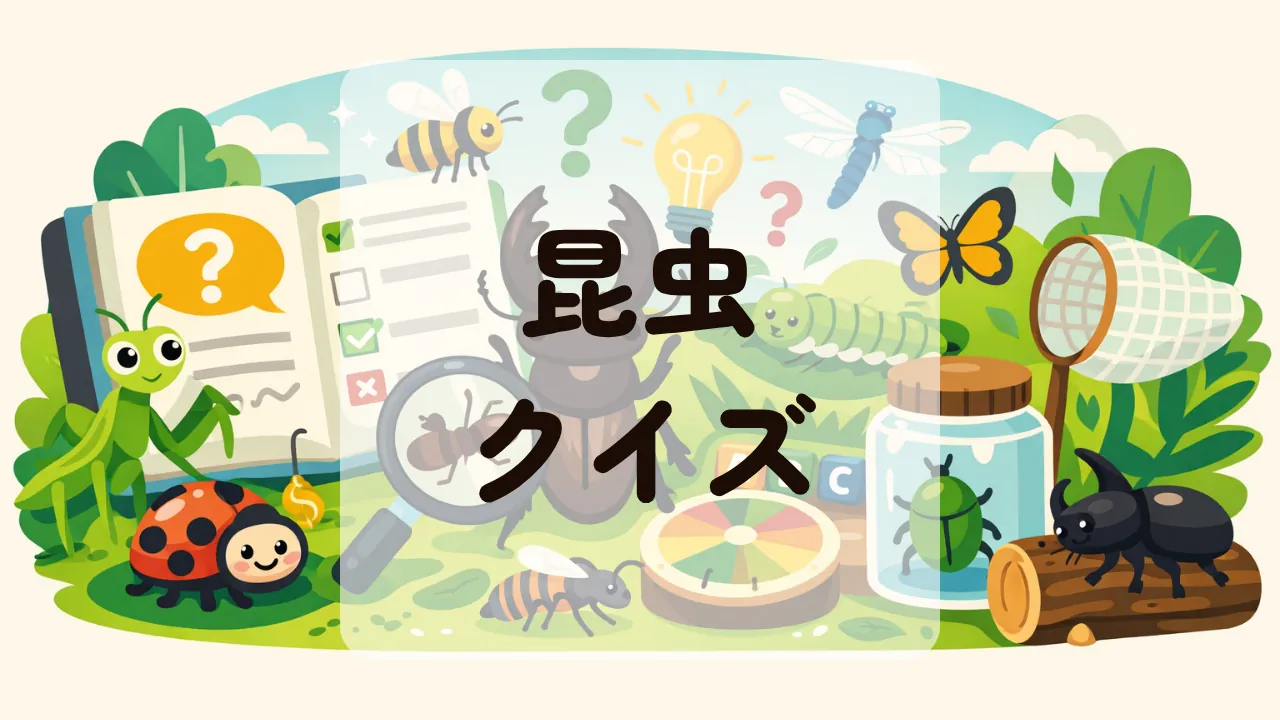 昆虫クイズ