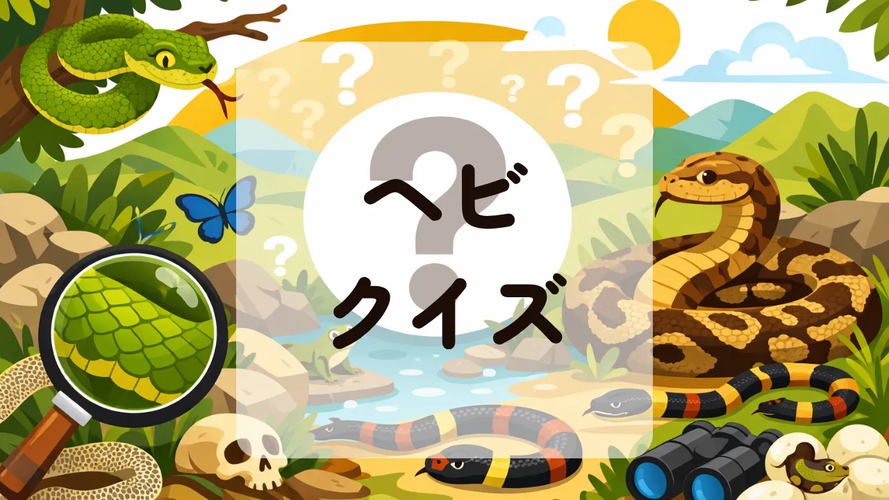 ヘビクイズ