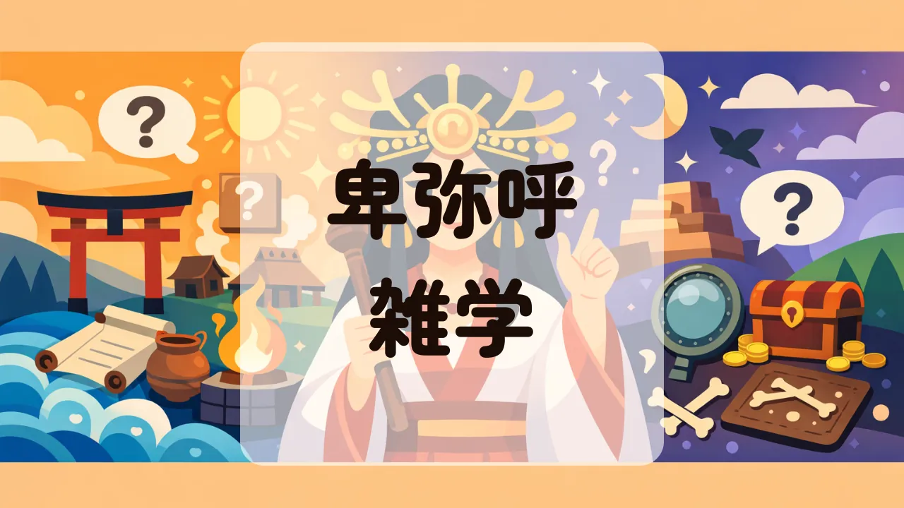 卑弥呼雑学