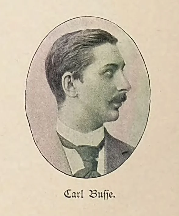 詩人カール・ブッセの1898年ごろの肖像