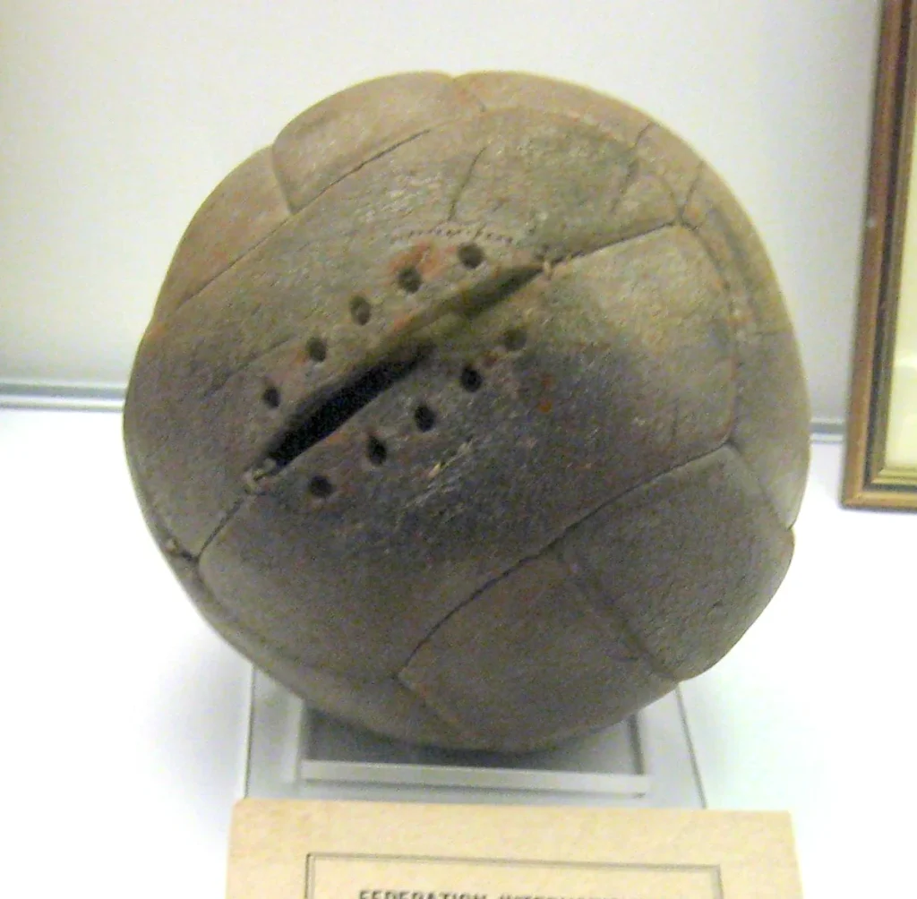 1930年のサッカー・ワールドカップ決勝で使われたボール