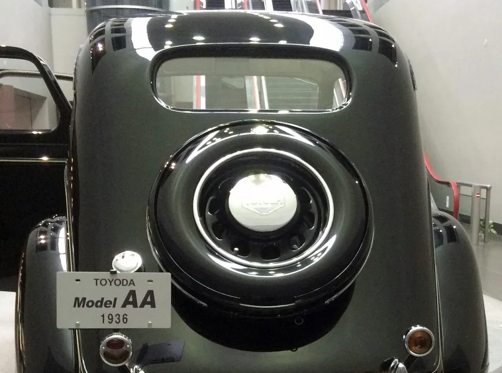 トヨタ自動車設立前に開発された1936年型トヨダAA型乗用車