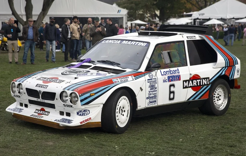 ヘンリ・トイヴォネンが1985年に使用したランチア・デルタS4