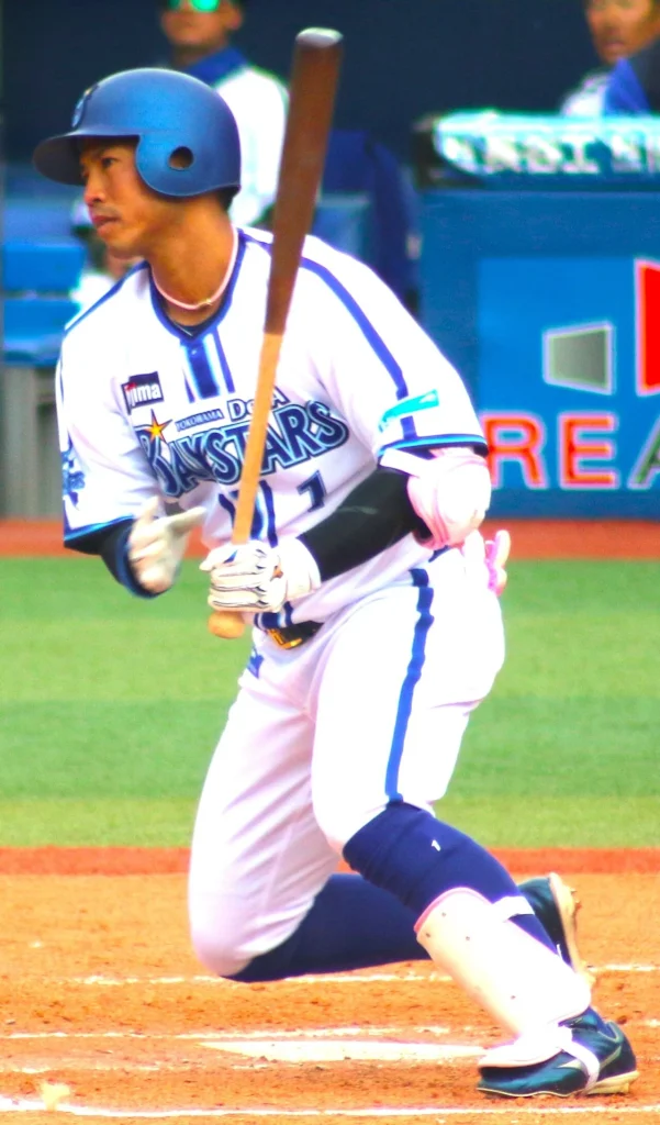 横浜DeNAベイスターズの桑原将志選手の写真