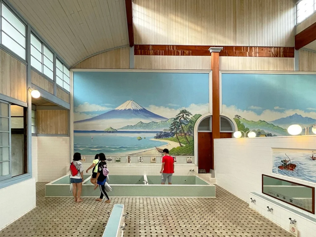 江戸東京たてもの園にある銭湯・子宝湯の男湯