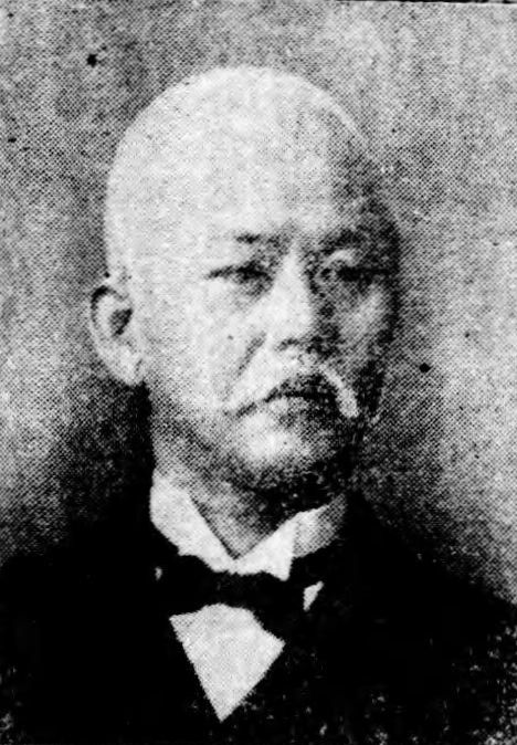 明治生命保険の創立者・阿部泰蔵の肖像写真