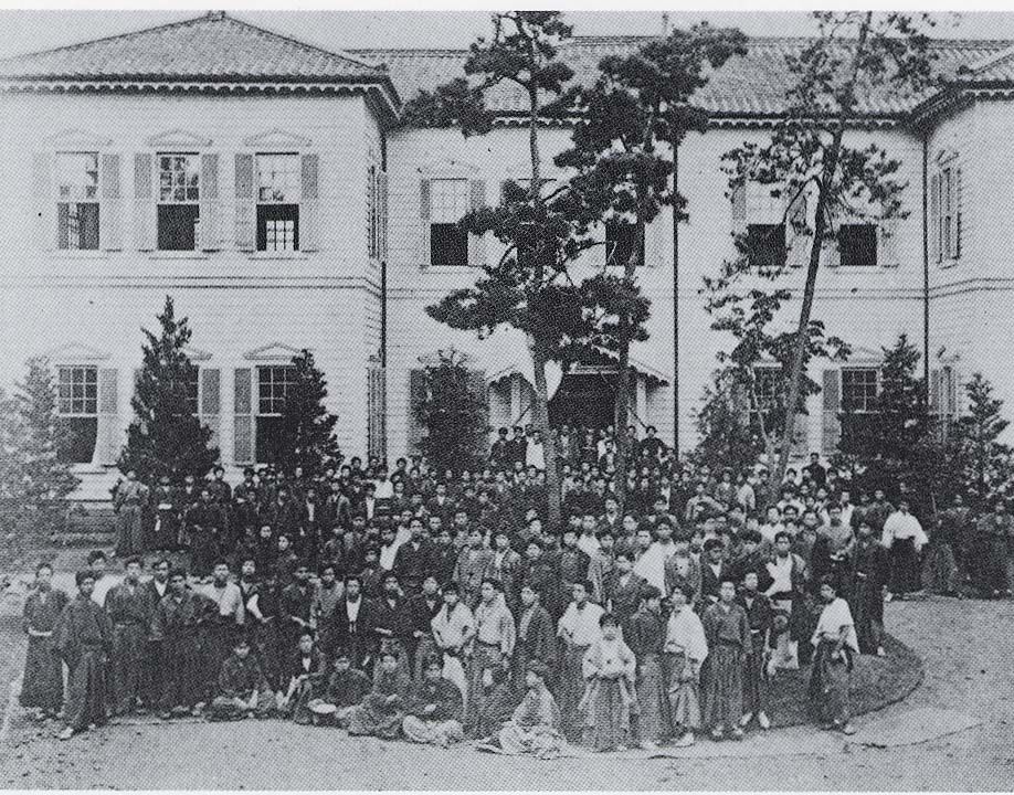 早稲田大学の前身である東京専門学校の校舎