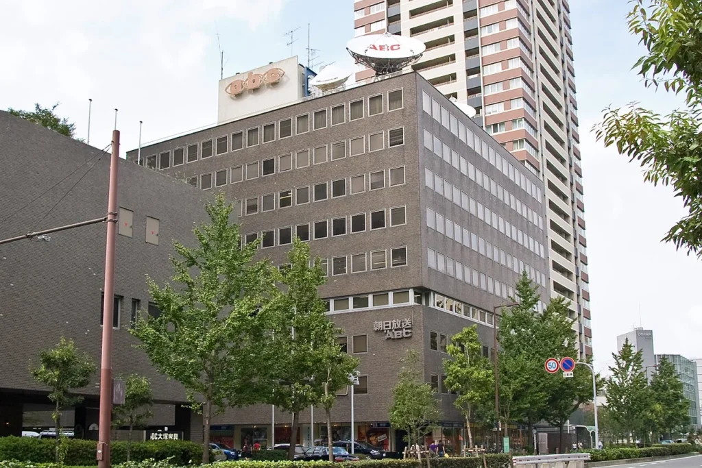 朝日放送の旧大淀本社の写真
