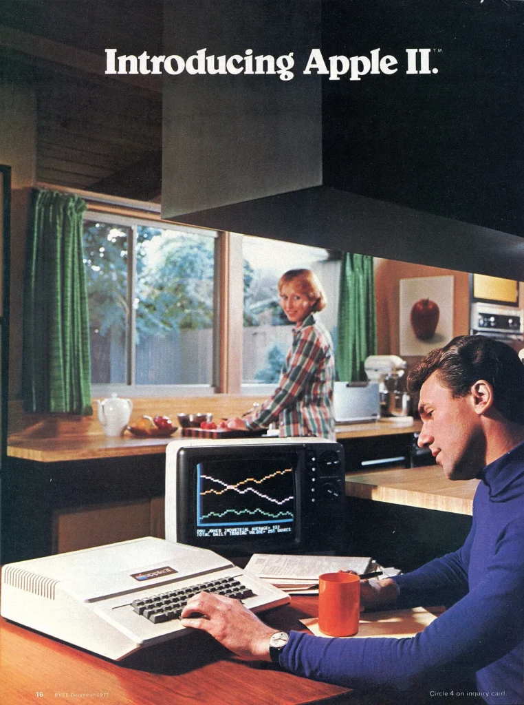 1977年のApple IIの広告