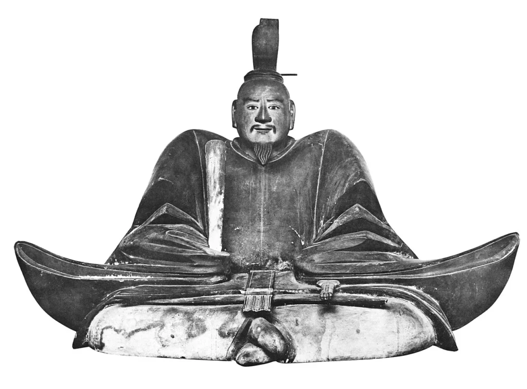 室町幕府第15代将軍の足利義昭を描いた肖像画