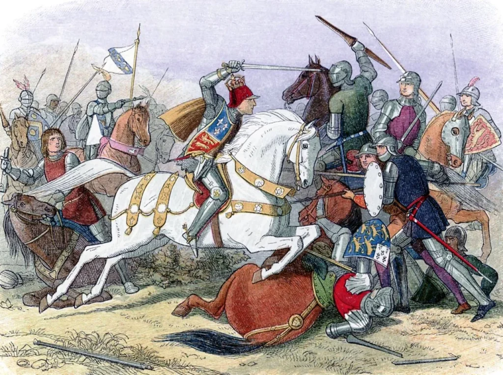 ボズワースの戦いで戦うリチャード3世を描いた歴史画