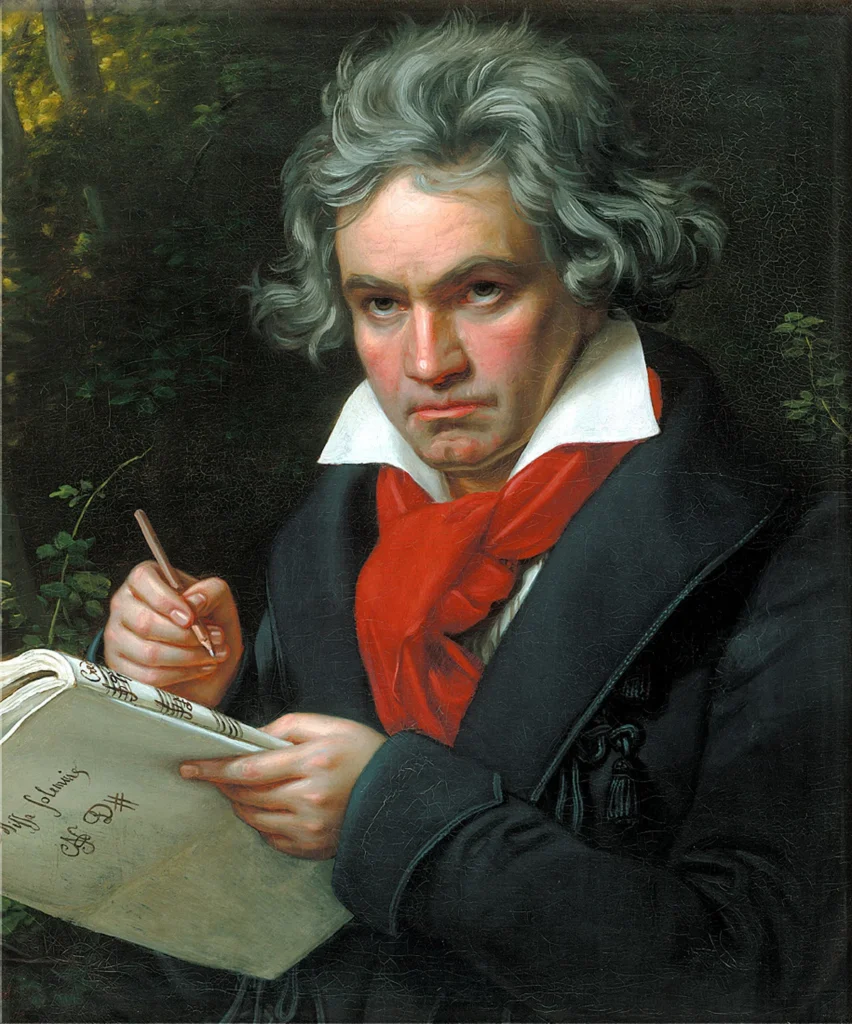 ルートヴィヒ・ヴァン・ベートーヴェンを描いた肖像画