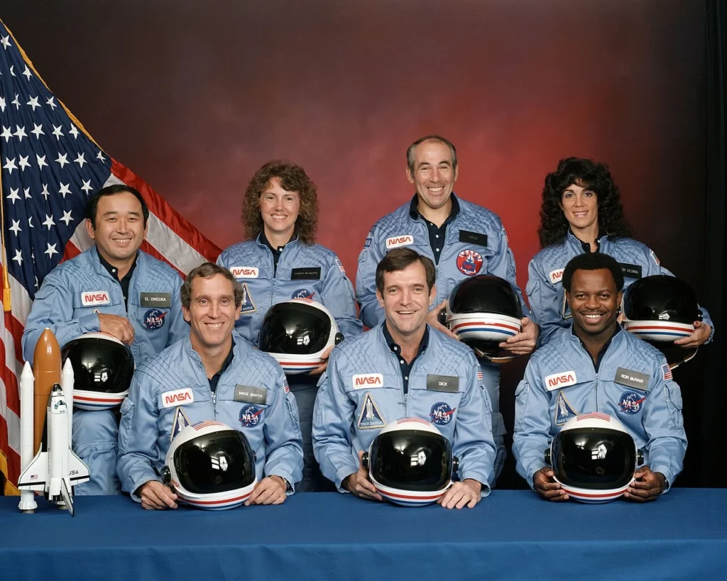 スペースシャトル・チャレンジャー号STS-51Lの乗組員7人