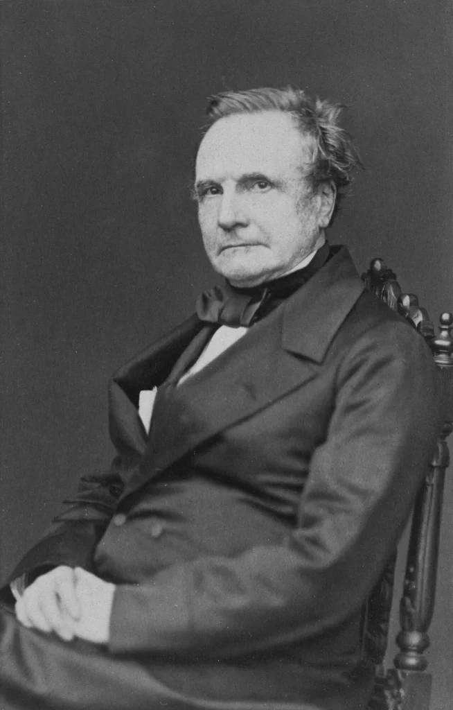 チャールズ・バベッジの1860年の肖像写真