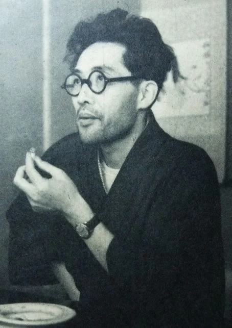 小説家・檀一雄の肖像写真