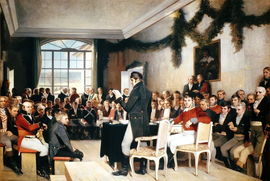 ノルウェー憲法制定議会を描いた歴史画