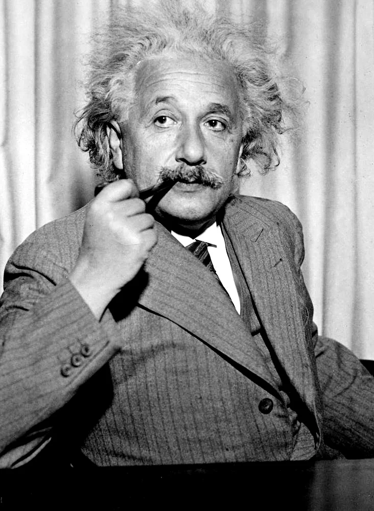 ドイツを離れた直後の1933年のアルベルト・アインシュタイン