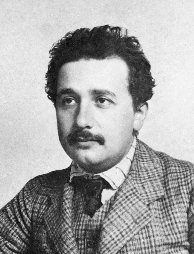 1905年ごろの若いアルベルト・アインシュタイン